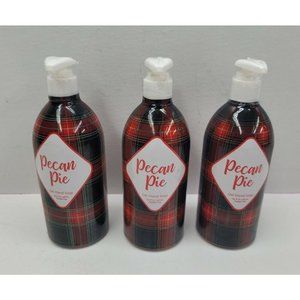 Gel Hand Soap Pecan Pie 15.5 Fl. Oz Paraben Free Clean Pump Lot of 3 1417
